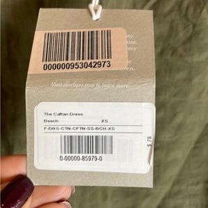 Everlane Mid green dress